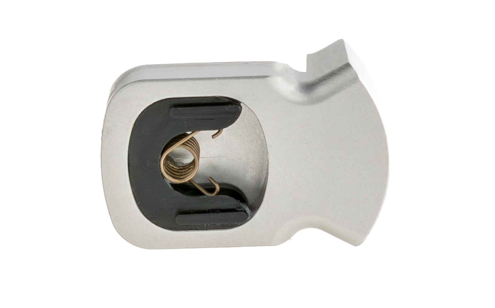 RRS tripod pull tab with spring installed