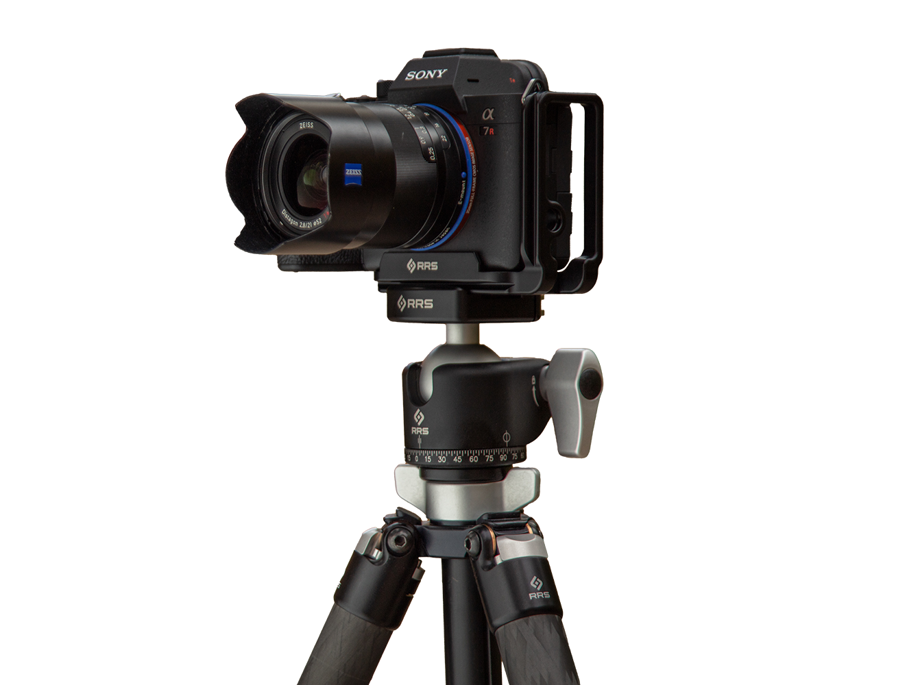 Versa with a PG-02 and camera on a leveling base