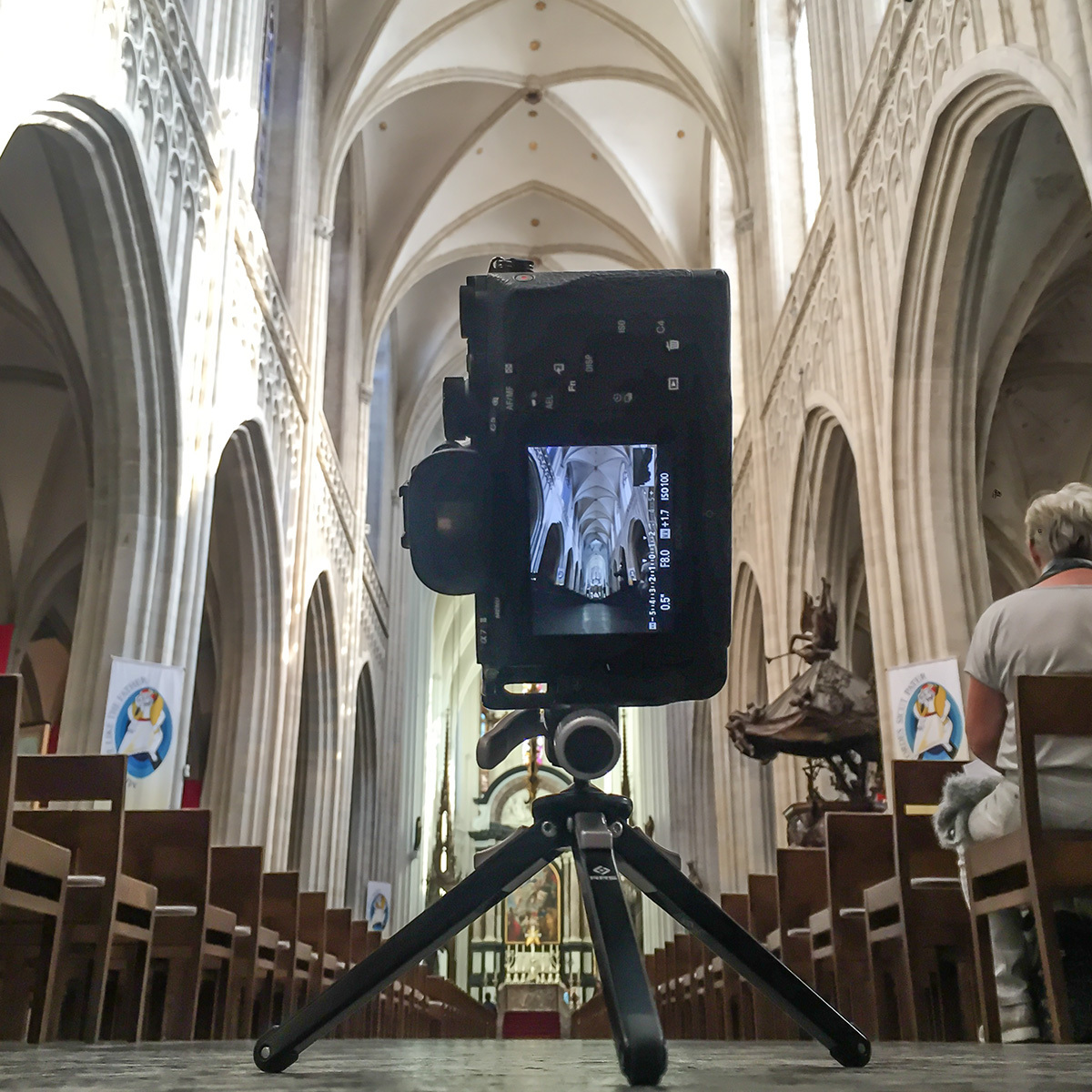 TFA-01 and BC-18 on Catherdal floor