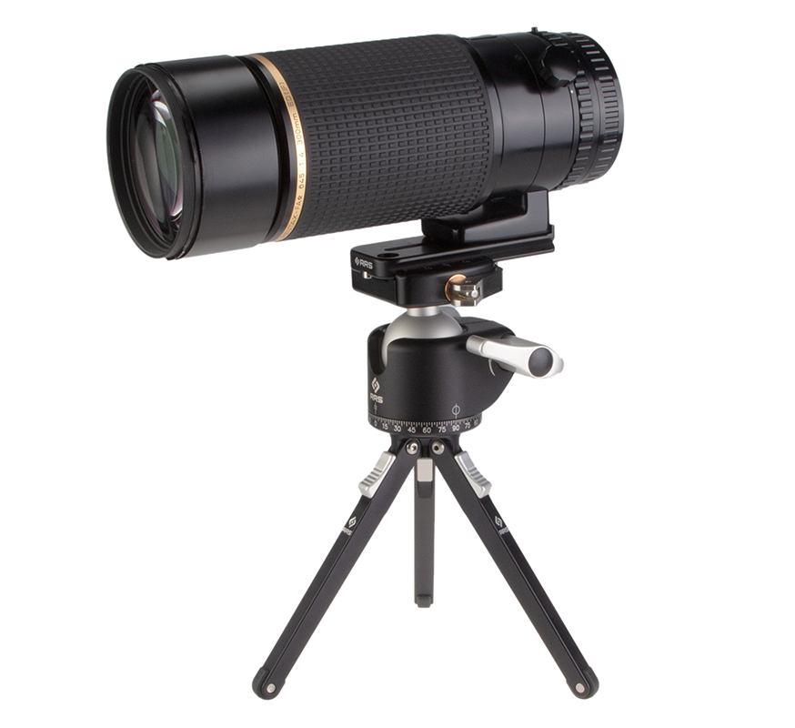 TFA-01 with lens mounted