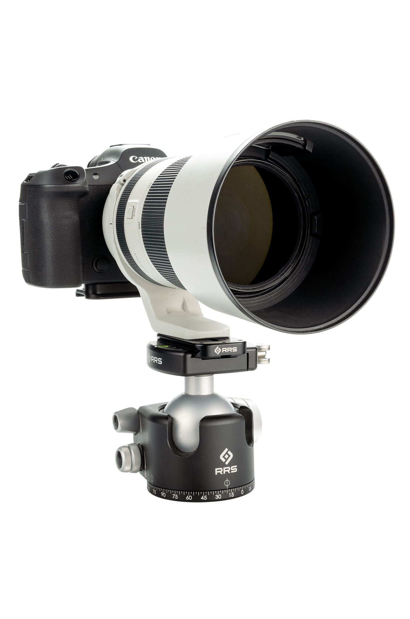 RRS BH-55 with Large Canon Lens