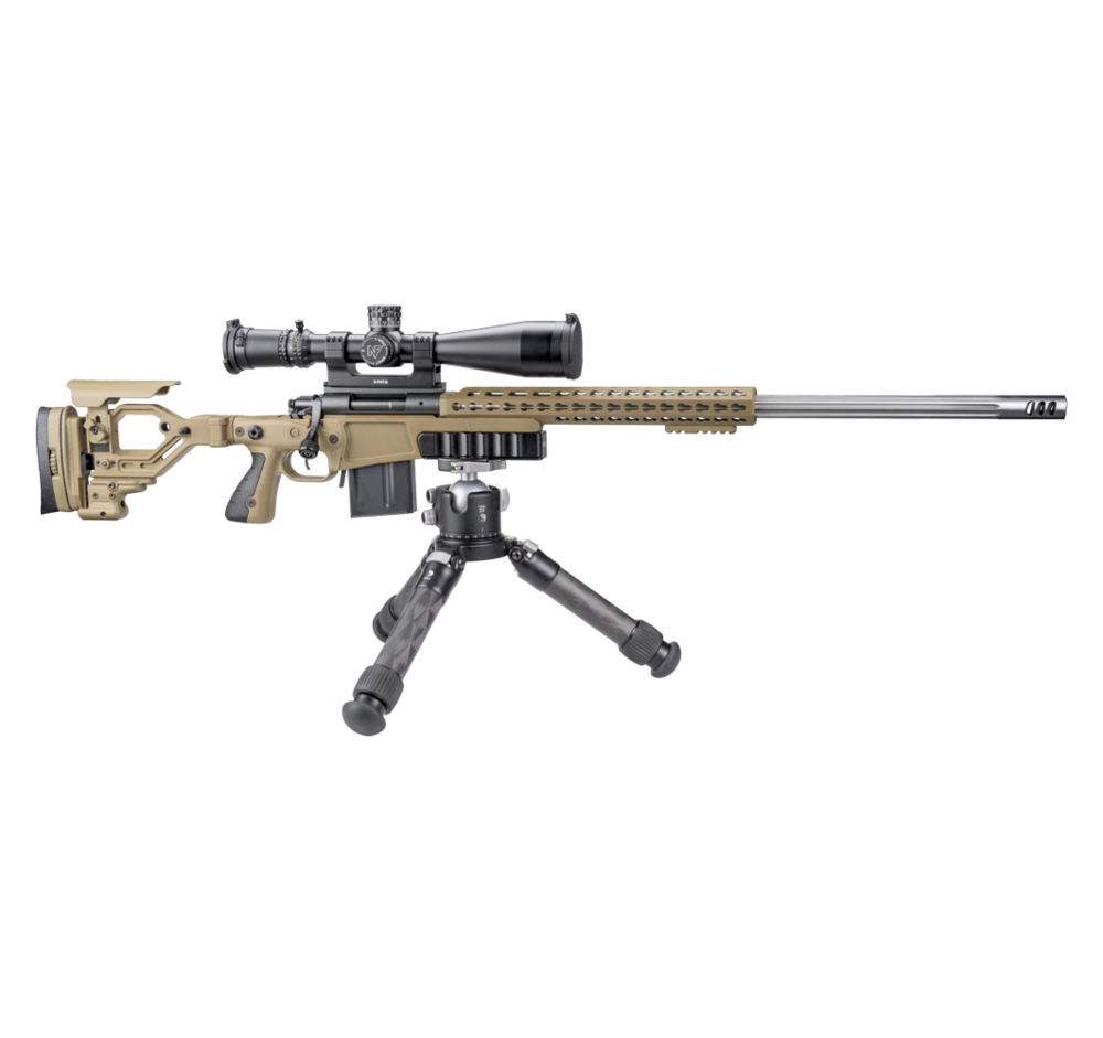 BAX Plate on rifle on Ground Pod