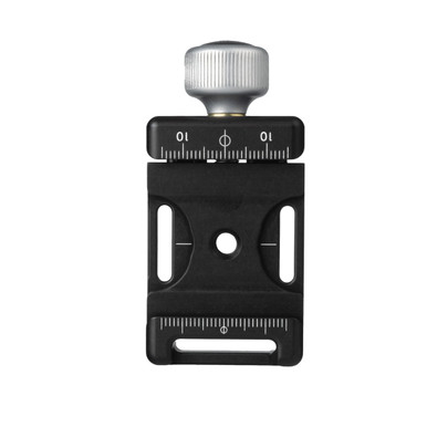 B2-FABN Strap-Ready Arca Screw-Knob Mini Clamp: 38mm