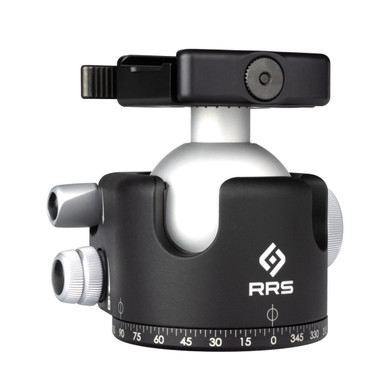 BH-55-ARC Ball Head: RRS-LOCK® Arca Lever Clamp