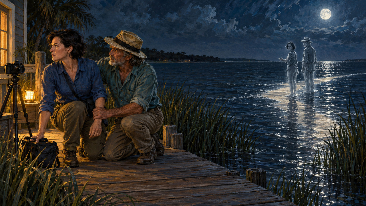 St. Joseph Bay: Florida Man and the Reflection That Stayed