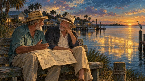 Cedar Key: Florida Man and the Map of the Missing Station