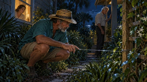 Alligator Point: Florida Man and the Voice in the Trellis