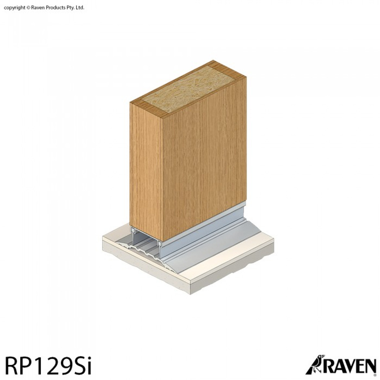 RP129Si Door Bottom Seal Lamcal Builders Supplies