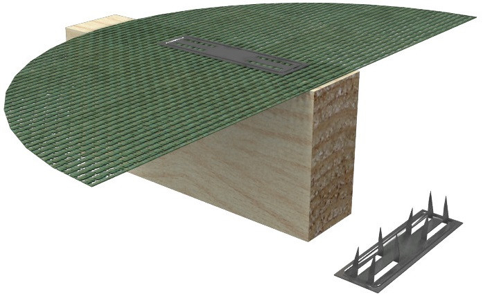 Shade Fix 50 x 13mm - Pre-pack - Green - Lamcal Builders Supplies