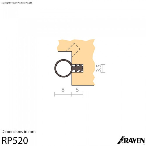RP520 Silicon Weather Strip