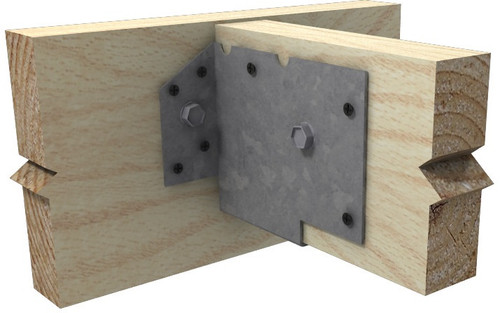 Joist Boot 125 Flange x 38mm - 12mm holes