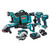 Mobile 6 Piece Combo Kit - DHP458Z, DTD152Z, DGA452Z, DSS611Z, DJR186Z, DML185, 2 x BL1830, DC18RC,
