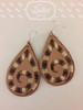 4x4 Satin Scroll Earrings