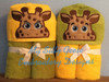 5x7 Giraffe Set - Boy & Girl