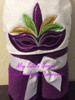 Both 4x4 & 5x7 Mardi Gras Mask