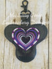 Key Chain Spinner Case Heart