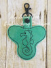 Key Chain Spinner Case Seahorse