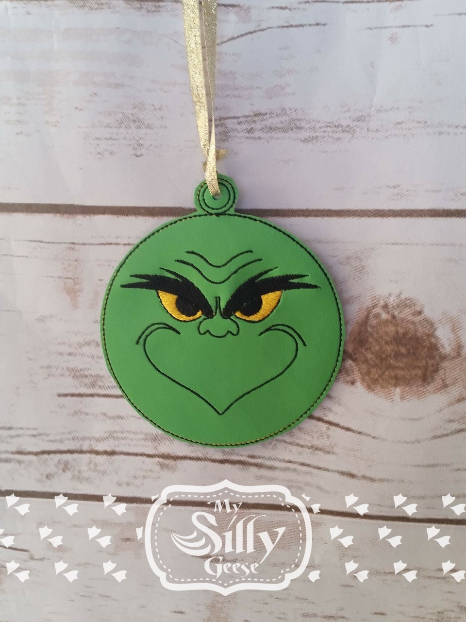 Ornament Mean One My Silly Geese Ornament Mean One My Silly Geese