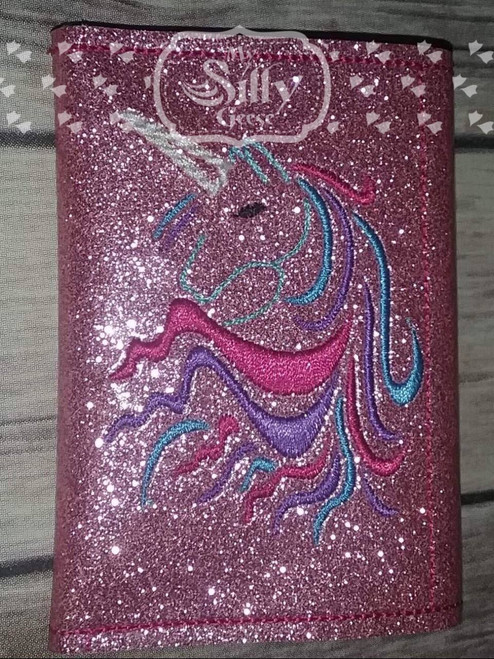 4X4 Pouch Unicorn Satin