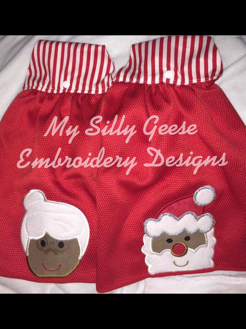 5x7 The Claus' -  Santa & Mrs. Claus