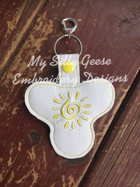 Key Chain Spinner Case Sun