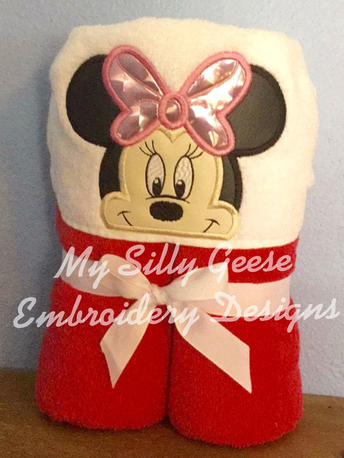 Both 4x4 & 5x7 Girl Mouse Peeker  Both 4x4 & 5x7 Girl Mouse Peeker