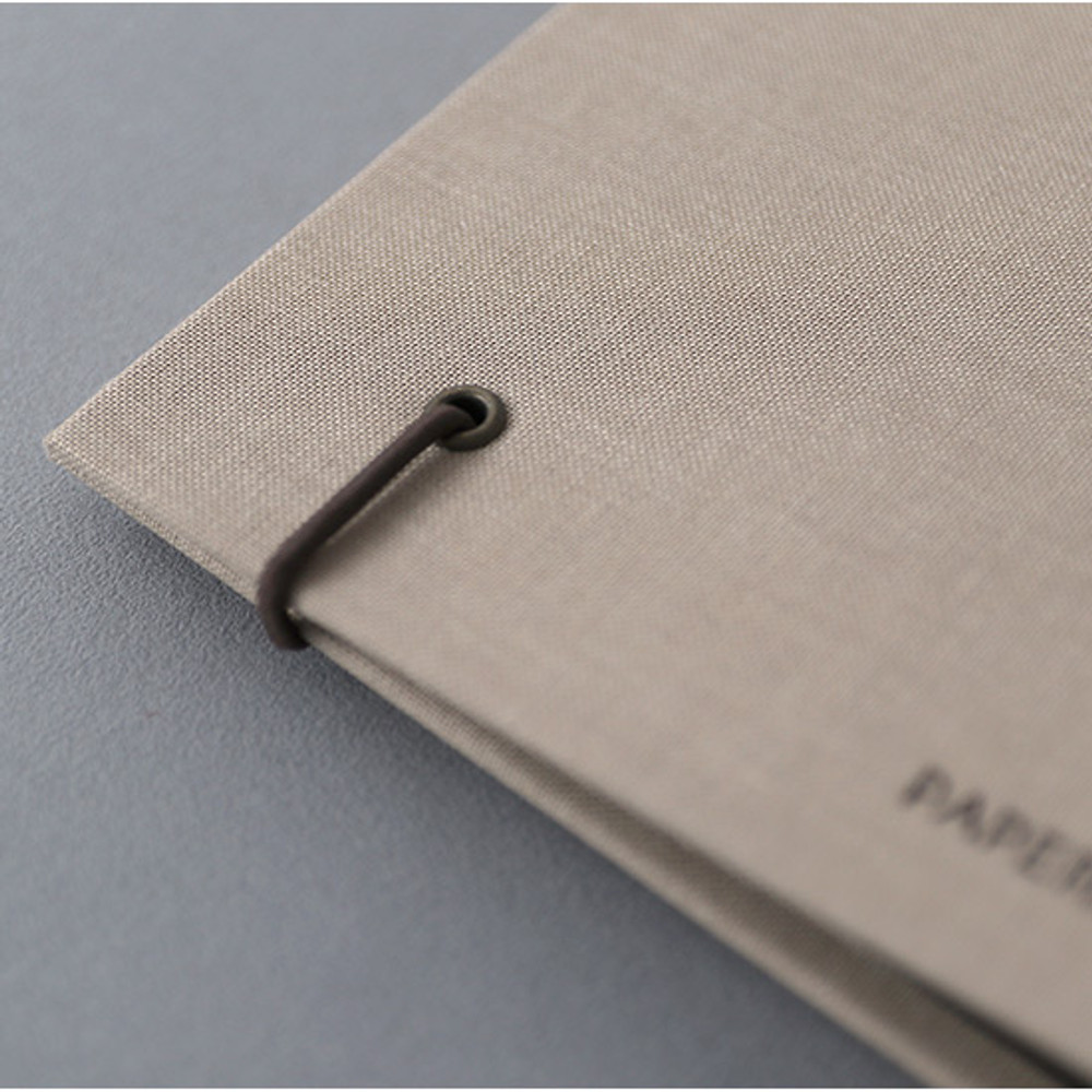 Paperian Book Cloth A5 Size 6 Ring Binder With Elastic Band