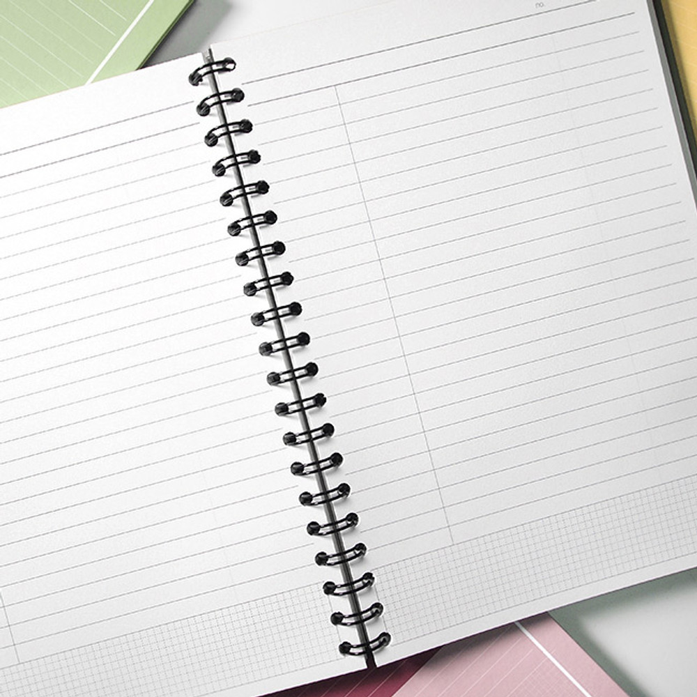The Standard Spiral Ruled or Blank Notebook