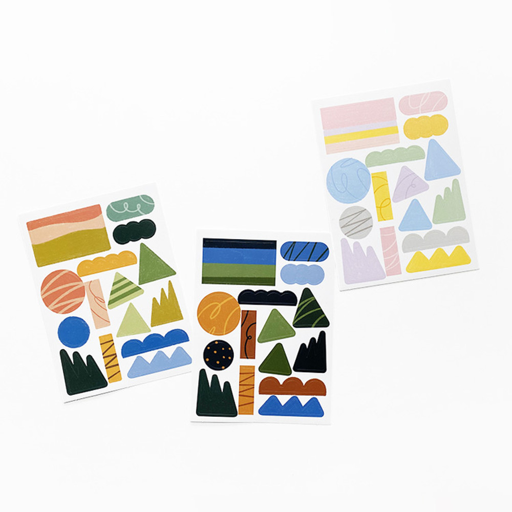 O-CHECK Spring come removable paper deco sticker