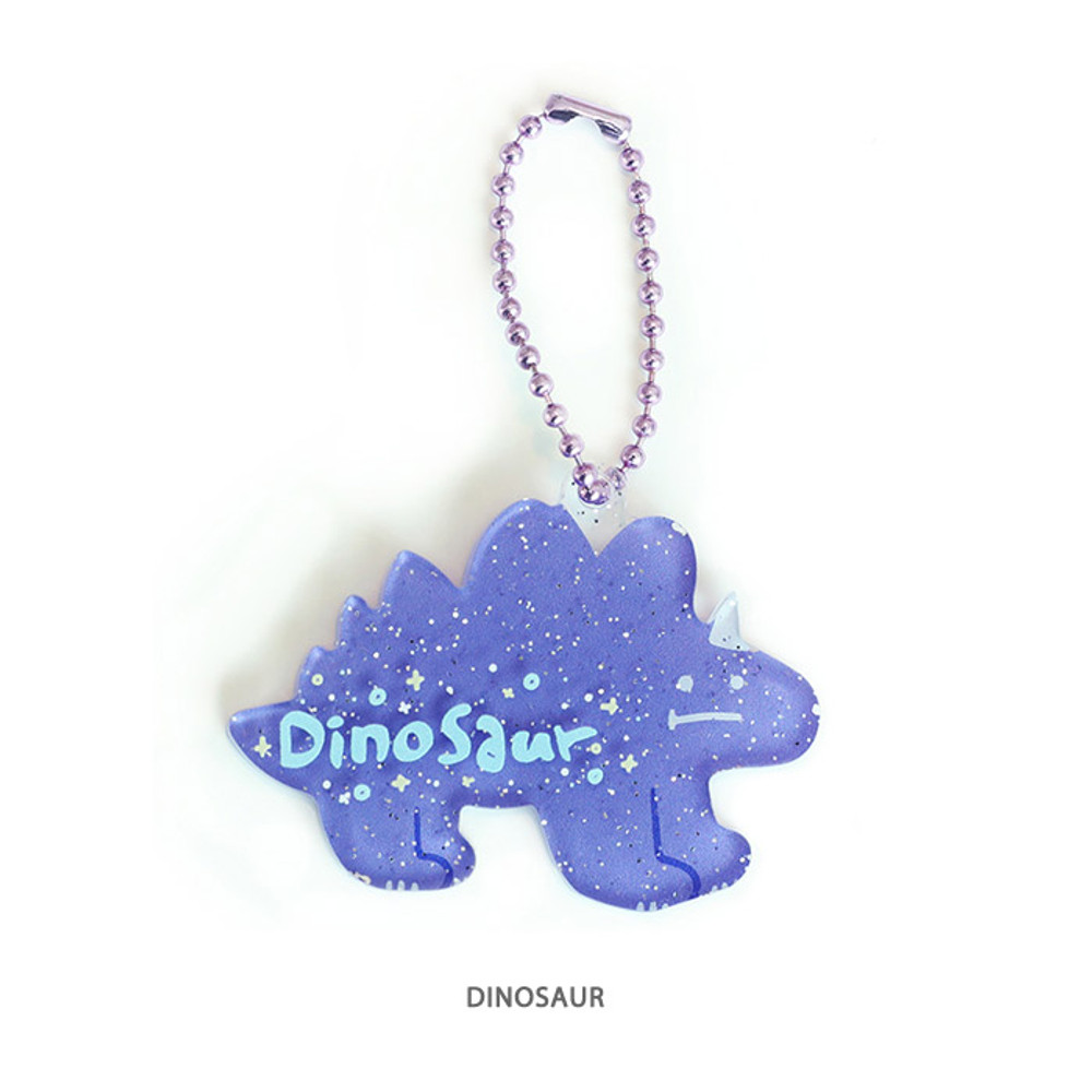 Dinosaur - Oh-ssumthing O-ssum shiny charm with chain strap