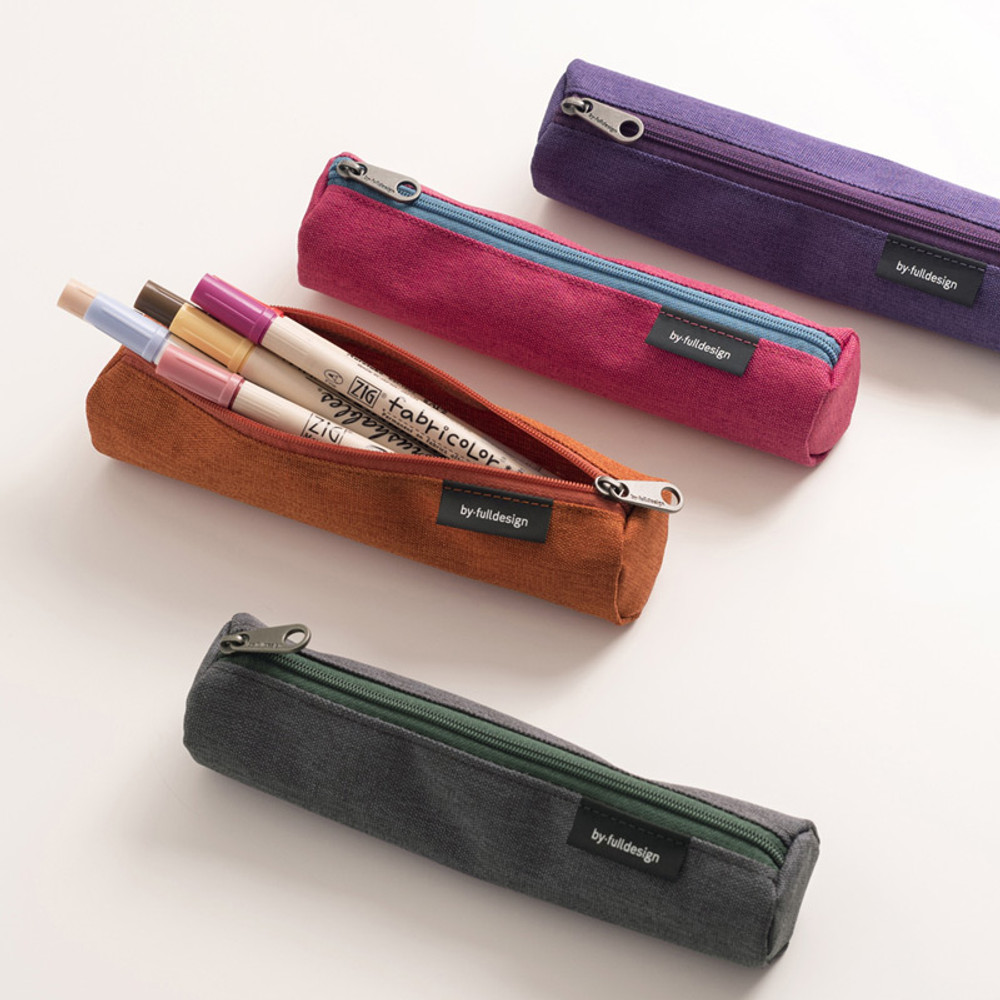 Byfulldesign Tiny but Big tube zipper pencil case