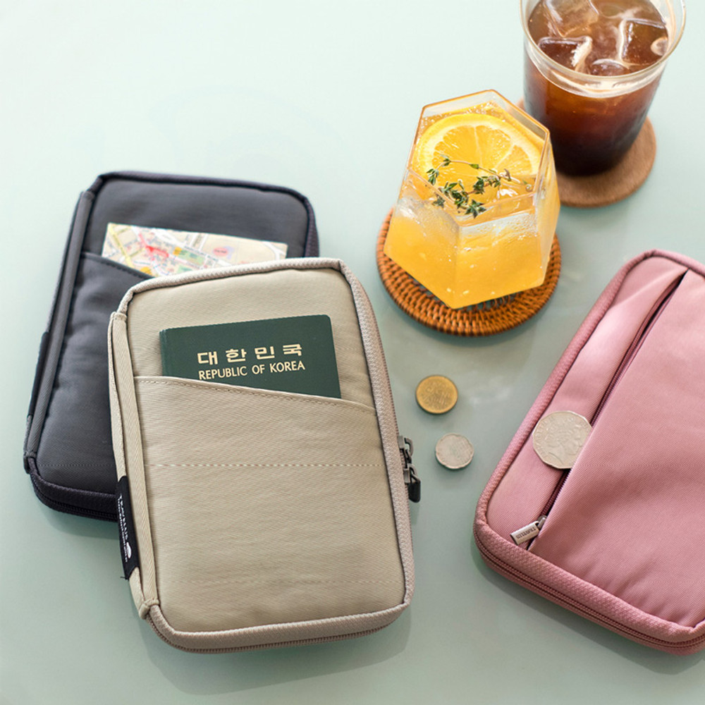 korean travel waterproof nylon folding travel