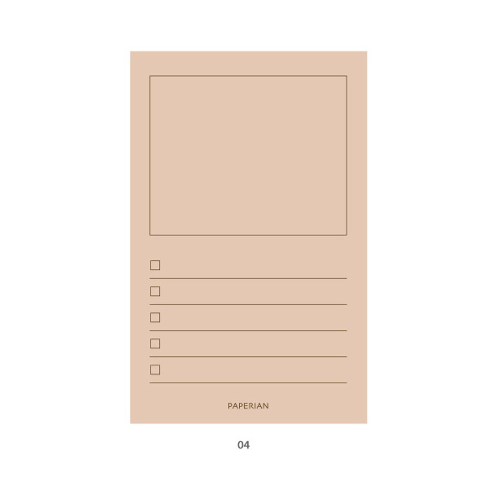 04 - PAPERIAN Make a memo my checklist notepad