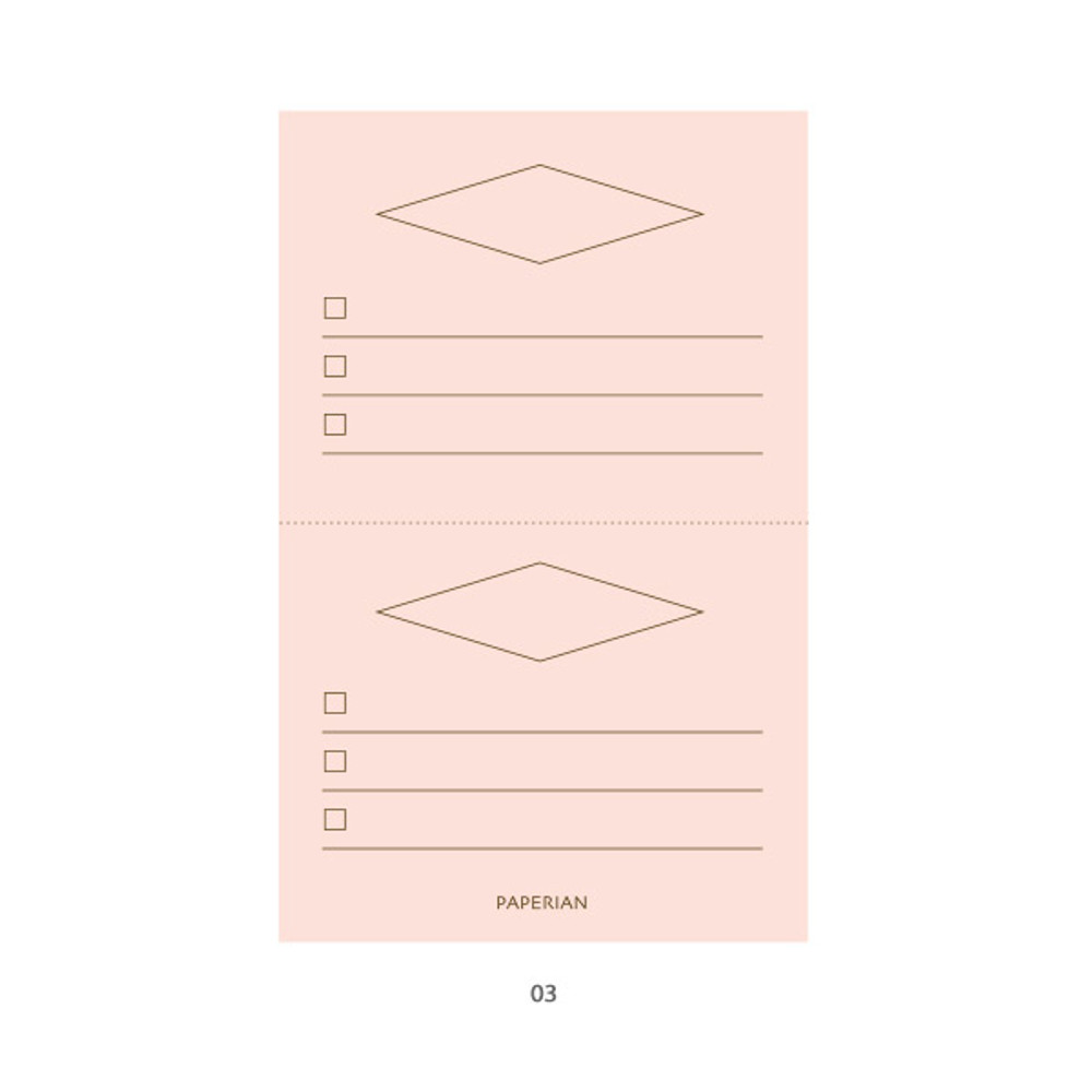 03 - PAPERIAN Make a memo my checklist notepad