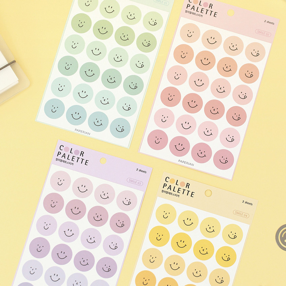 Colorful Mood Tracker Sticker Sheet, Bullet Journal, Scrapbook, Mood  Tracker Planner Deco Sticker, Emotion Stickers 