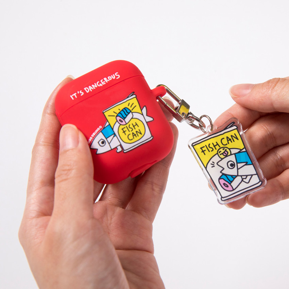 Usage example - DESIGN IVY Busan Ggo deung o acrylic keyring key holder