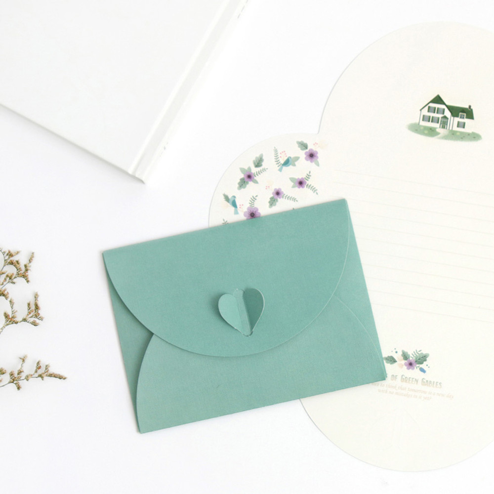 Bookfriends World literature folding letter 4 sheets set