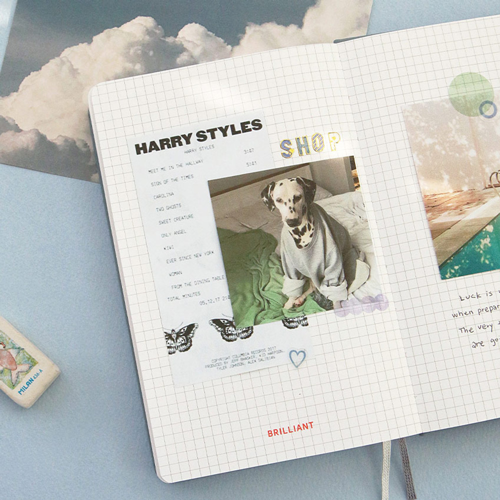 Free note - ICONIC 2021 Brilliant dated daily diary planner