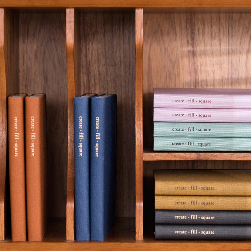 Byfulldesign Making memory small and wide grid notebook
