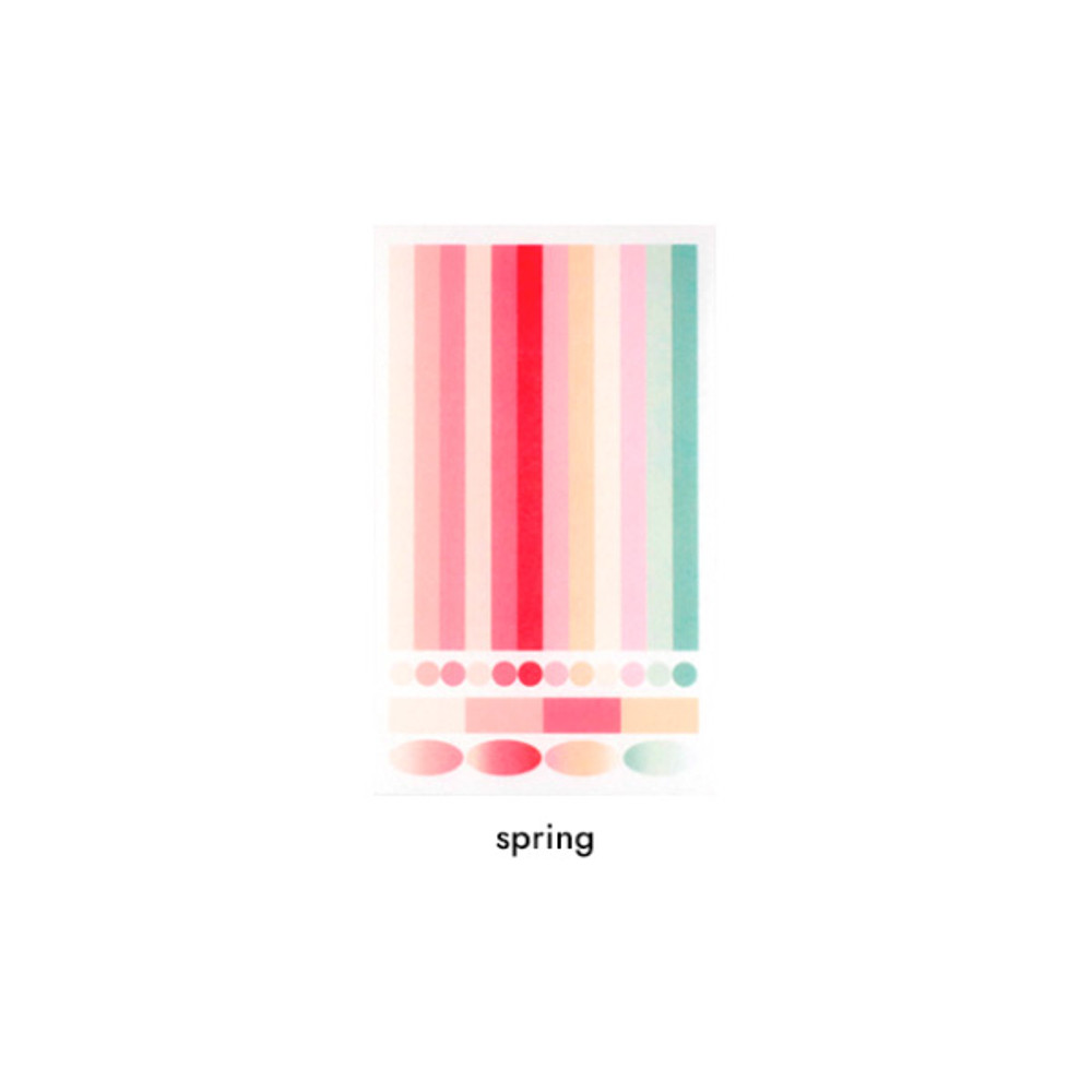 Spring - After The Rain Layer paper sticker for planner