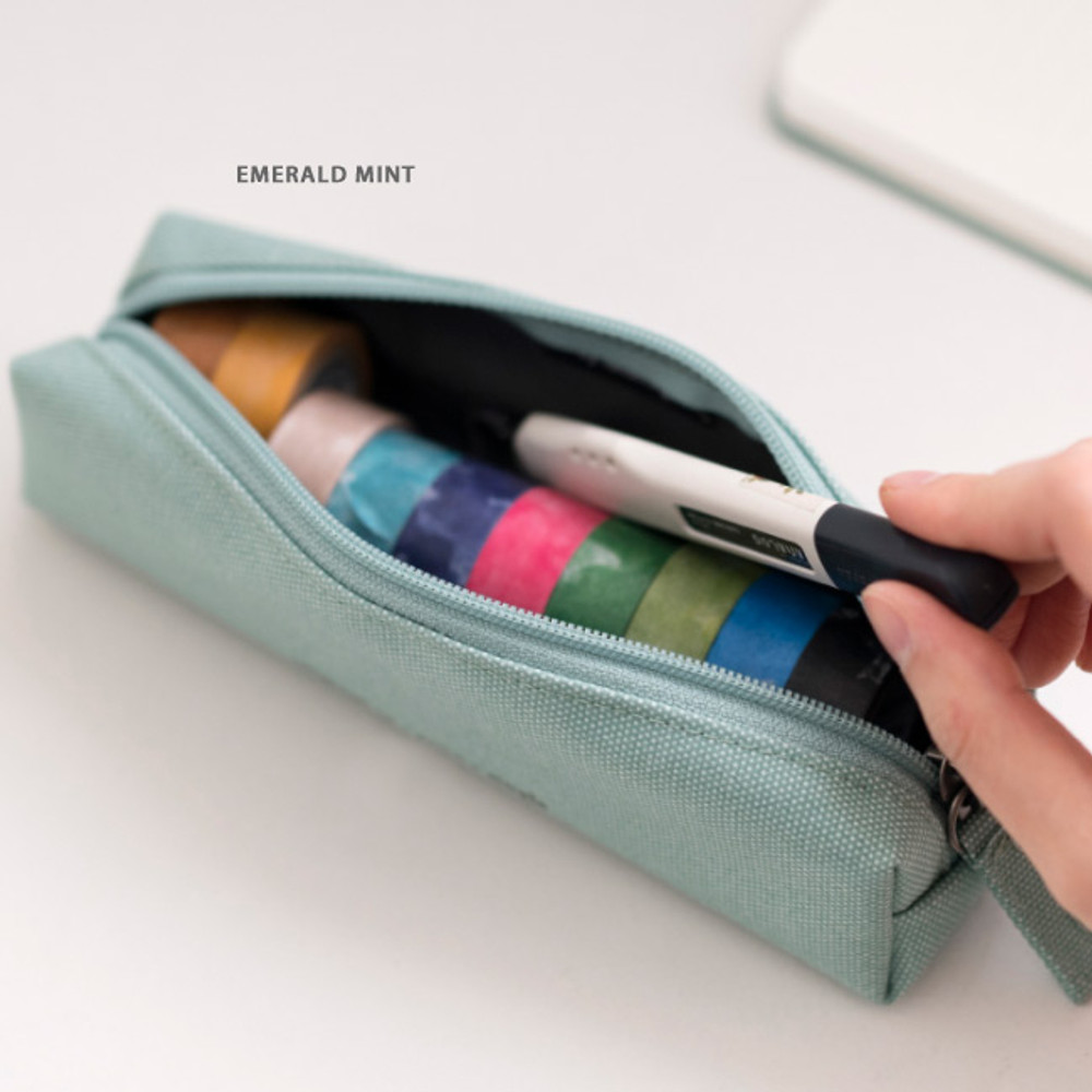 Byfulldesign Small Slim Single Pencil Case