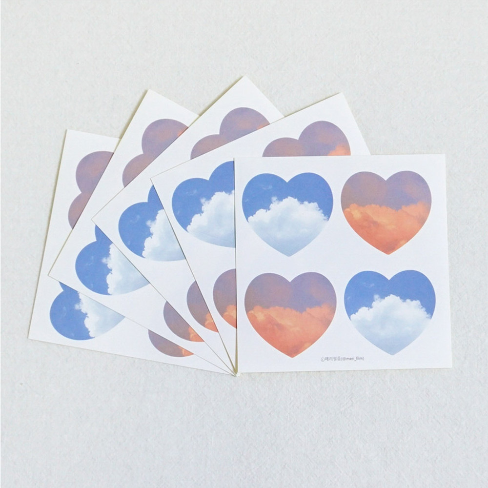 Mini Heart Stickers – Happy Cloud Inc