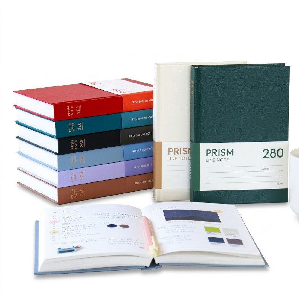 Prism 280 Hardcover Lined Notebook