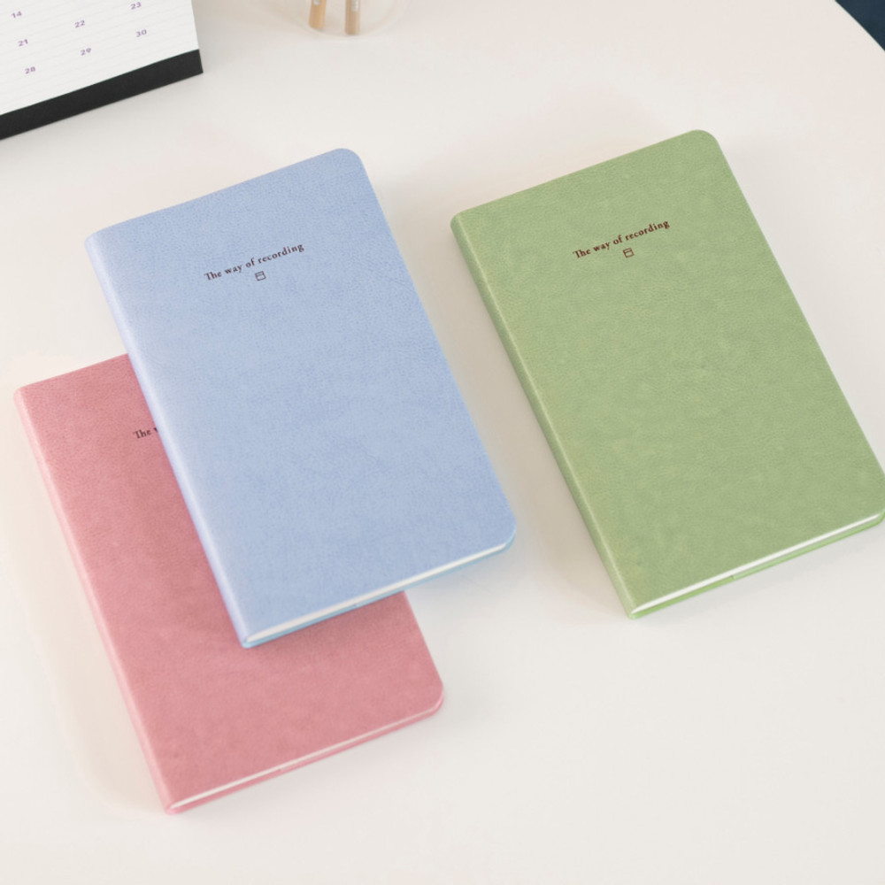 Byfulldesign The way of recording grid notebook - Fallindesign