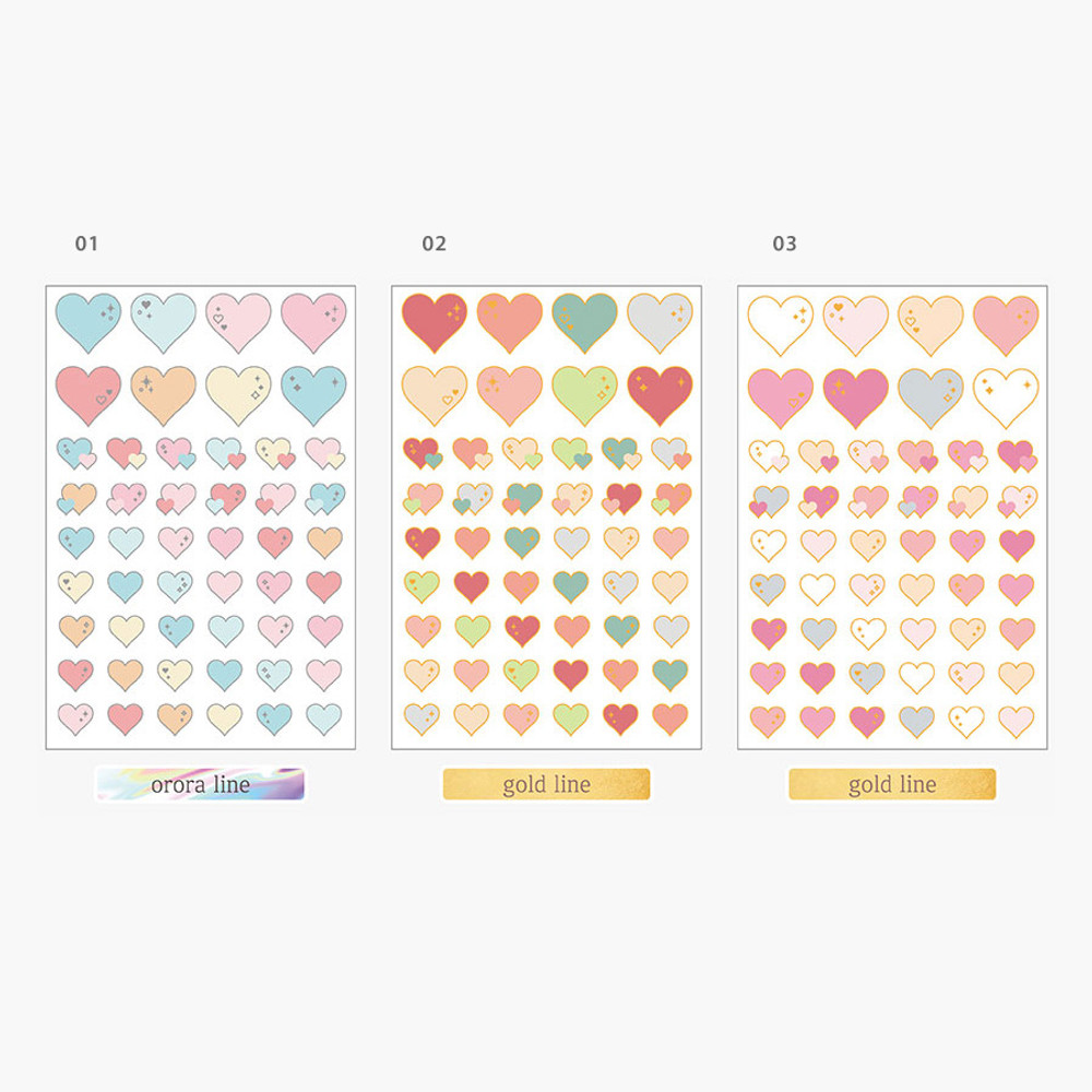 Deco Clipart Sticker Sheet (Deco-029) Valentine – Sweet T. Plans