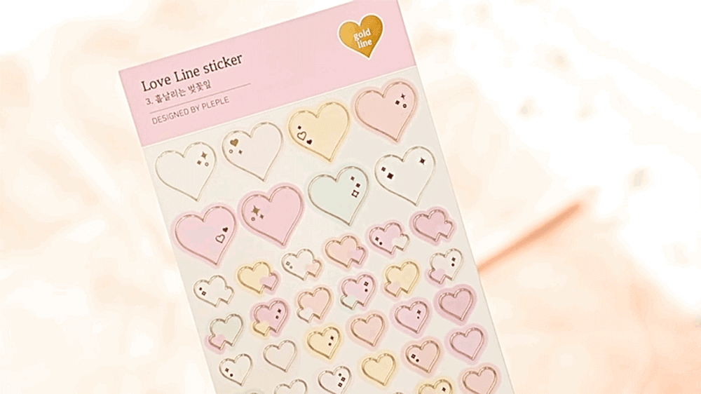 Cute love sticker. – LINE stickers