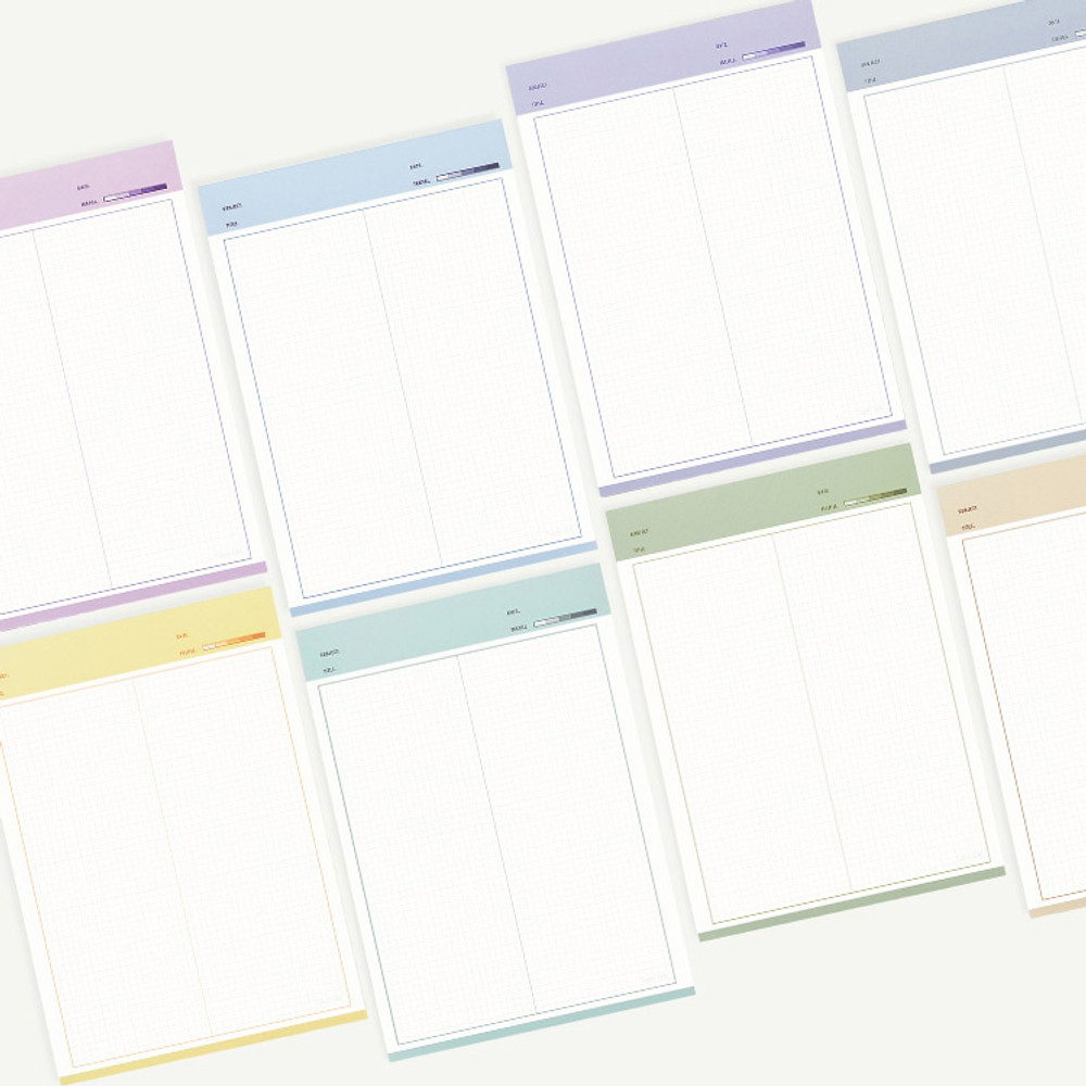 Fulfill yourself B5 size writing grid notepad