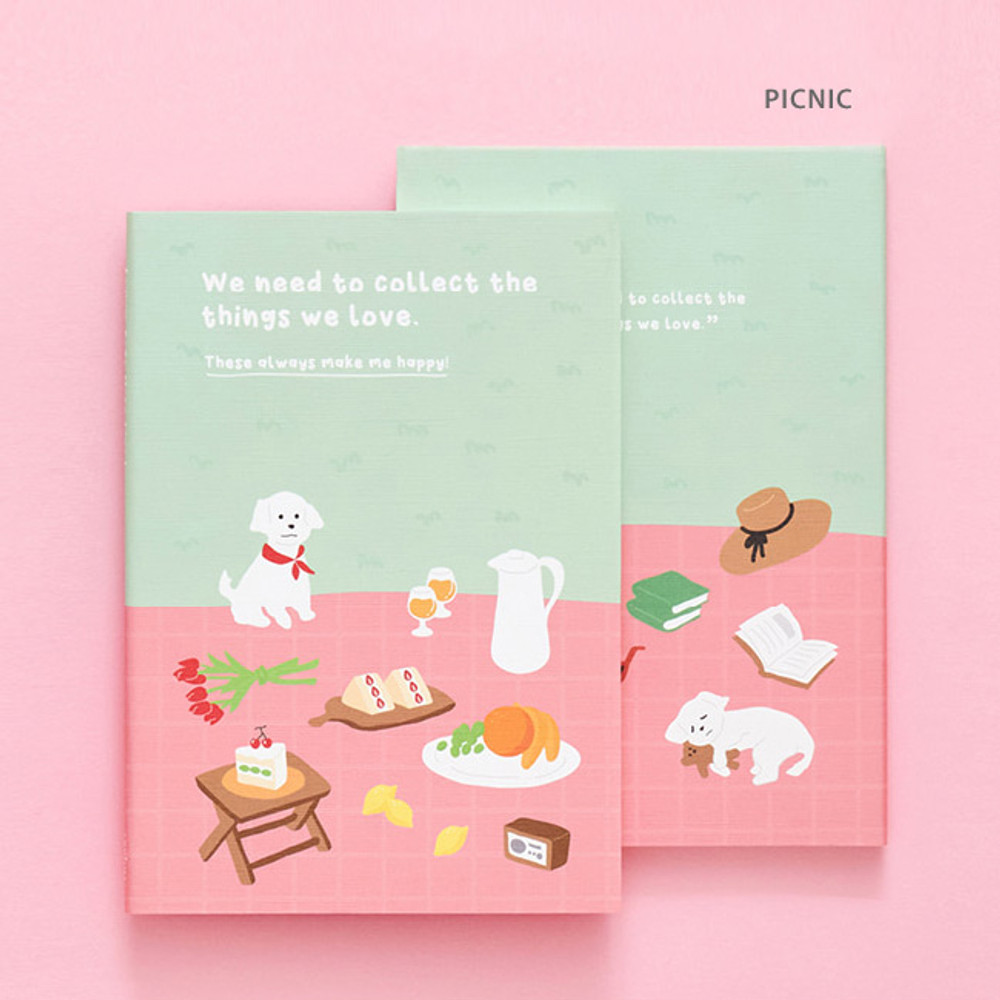 Picnic - Ardium Soft plus large lined notebook