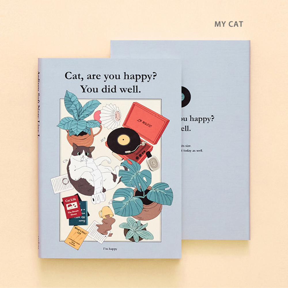 My Cat - Ardium Soft plus large lined notebook