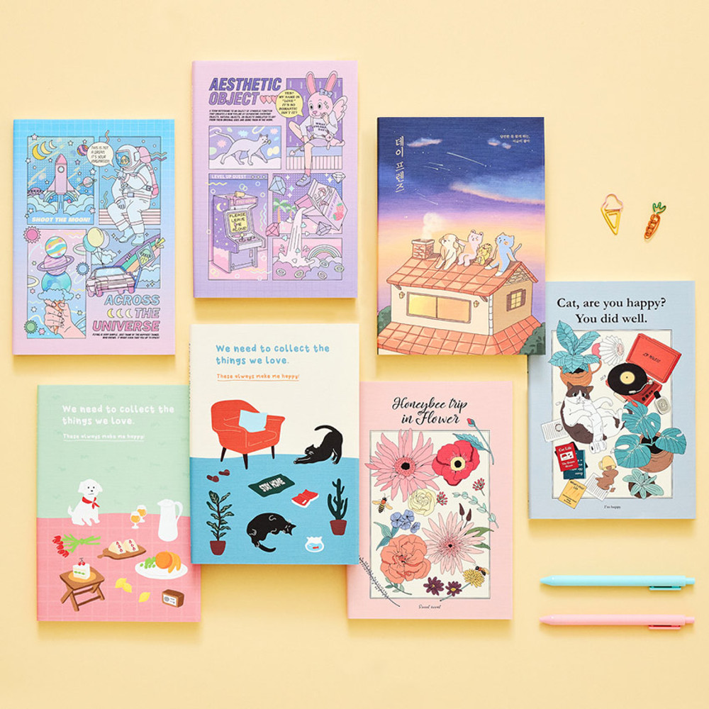 Ardium Soft plus large lined notebook
